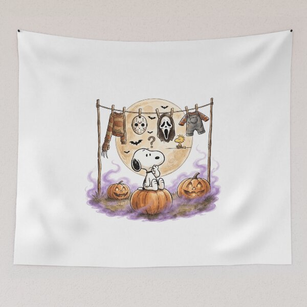 Item preview, Halloween Beagle Dog Retro Horror Cozy Halloween Gift designed and sold by Thread&Fable.