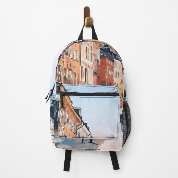 Item preview, Stockholm Sweden Watercolor Art Print – Scandinavian City  designed and sold by POSTERIOCREW.