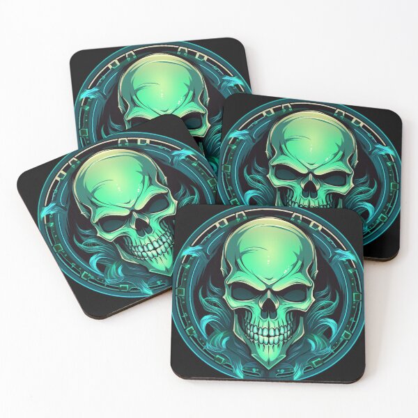 Item preview, plant skull designed and sold by SketchyBeasts.
