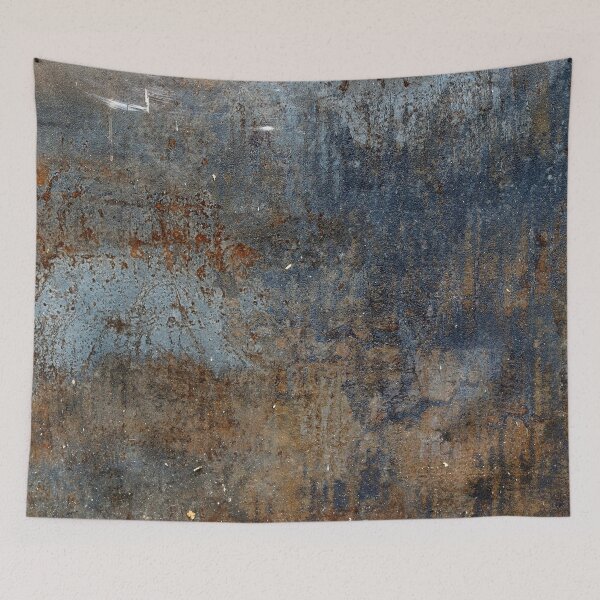 Item preview, Textura de metal oxidado – Fondo industrial abstracto designed and sold by Nicole Bleck.