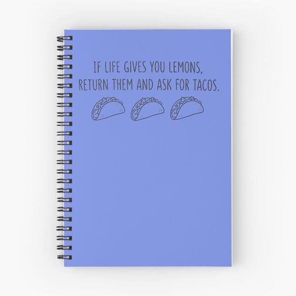 Item preview, When Life Gives You Lemons Ask For Tacos Funny Taco Lover designed and sold by FrozenFits.
