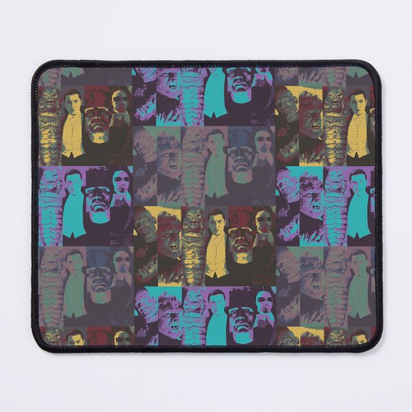 Item preview, Classic Monsters Fan Pop-Art Collage designed and sold by Cathedral of Curiosity.