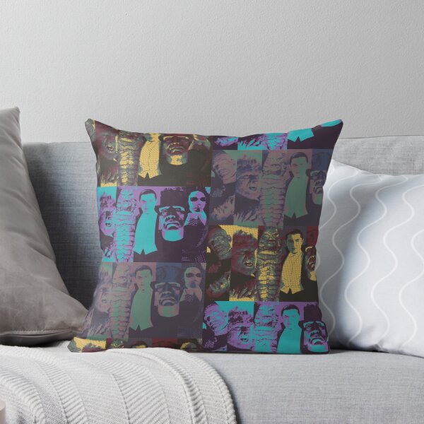 Item preview, Classic Monsters Fan Pop-Art Collage designed and sold by Cathedral of Curiosity.