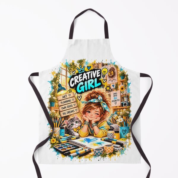 Item preview, Creative Girl – Imagine, Create, Dream designed and sold by MONIKA08 DESIGN.
