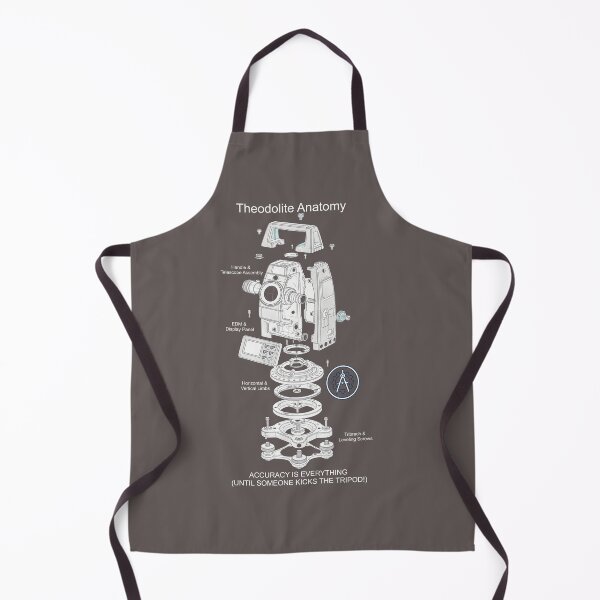 Item preview, Theodolite Total Station Anatomy Technical Blueprint designed and sold by The Blueprint Archive.