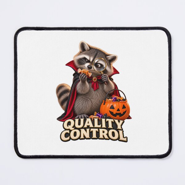Item preview, Candy Quality Control Raccoon designed and sold by TrendTribeTP.