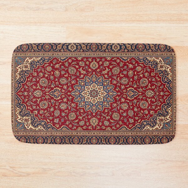 Item preview, Persian Carpet Traditional Ornamental Pattern Iranian Rug Oriental Art designed and sold by yousefi.