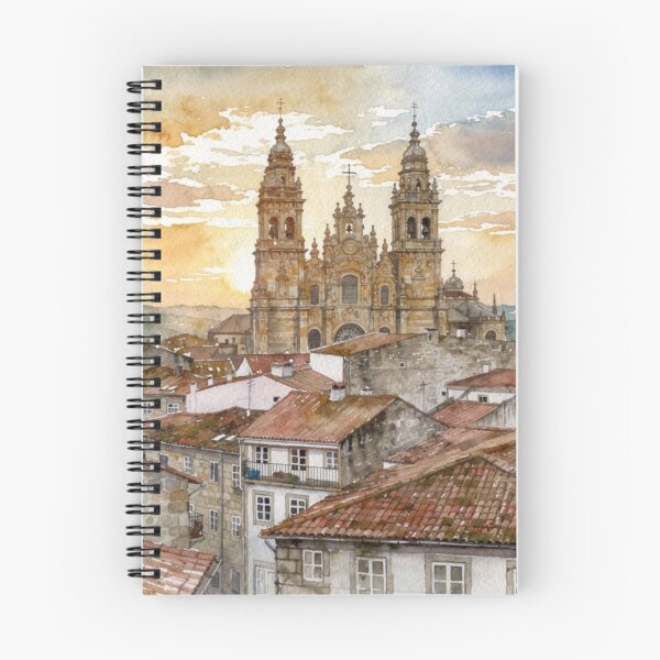 Item preview, Saint James of Compostela seen from the rooftops designed and sold by jefboutique6150.