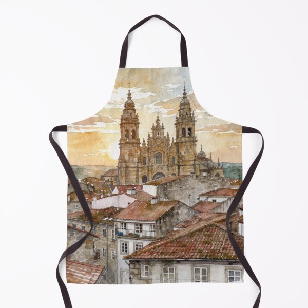 Item preview, Saint James of Compostela seen from the rooftops designed and sold by jefboutique6150.