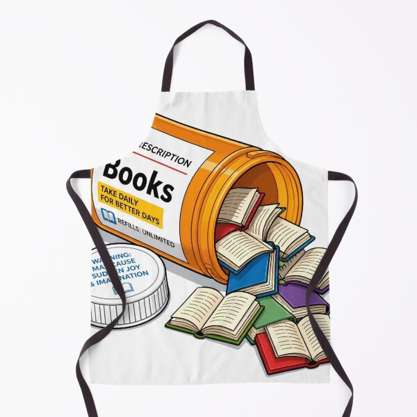 Item preview, Prescription Books Funny Reader Nurse Gift designed and sold by Midnight Manor Art.