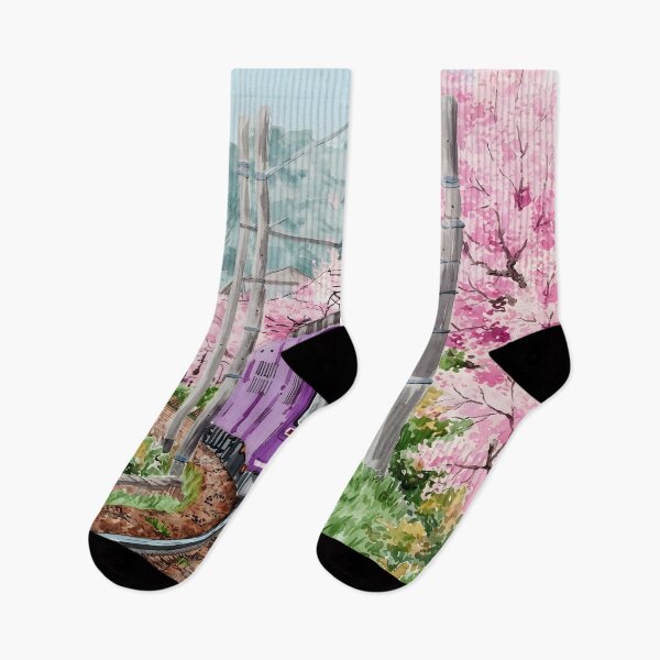 Item preview, Japan Spring Cherry Blossom – Japanese Landscape Wall Art designed and sold by POSTERIOCREW.