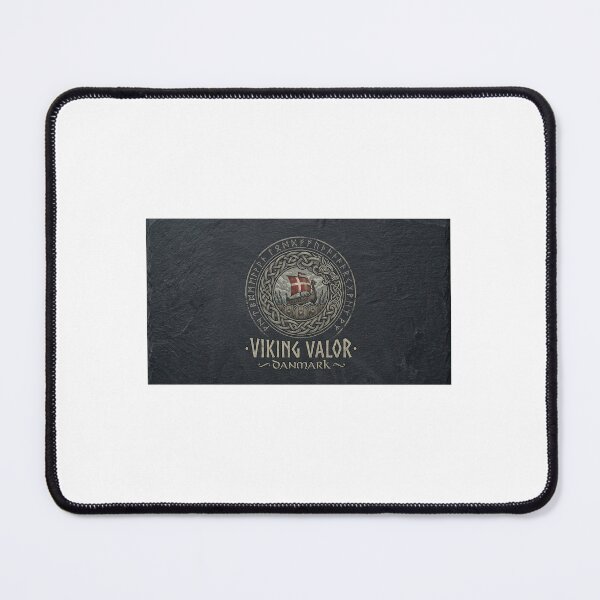 Item preview, Viking Valor Danmark – Nordic Viking emblem designed and sold by Schr4mmM4ster.