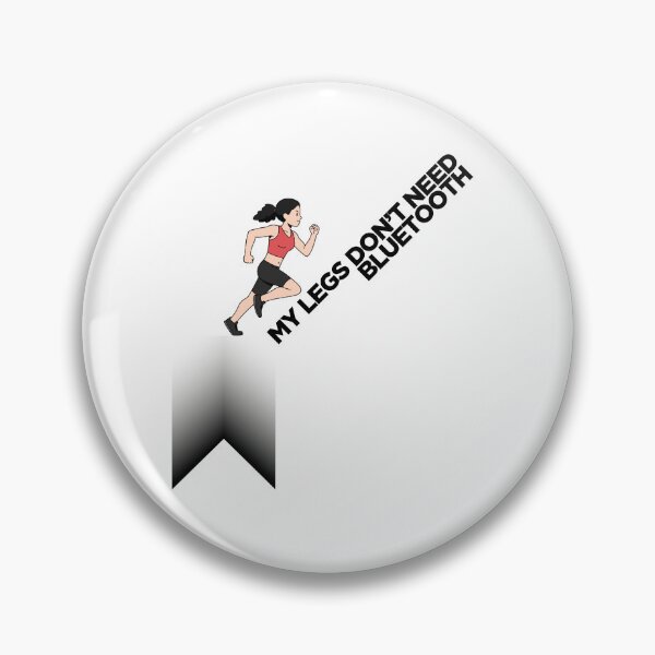 Item preview, My Legs Don't Need Bluetooth Funny Runner Design designed and sold by Tobietales.