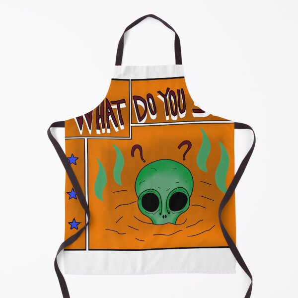 Item preview, What Do You See Green Alien Skull Comic designed and sold by pionartda.