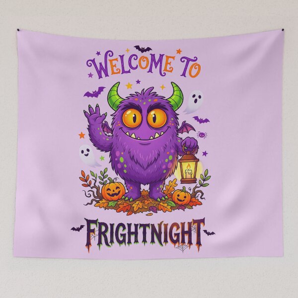 Item preview, WELCOME TO FRIGHTNIGHT HALLOWEEN DESIGN 1 designed and sold by DigitalandPhoto.
