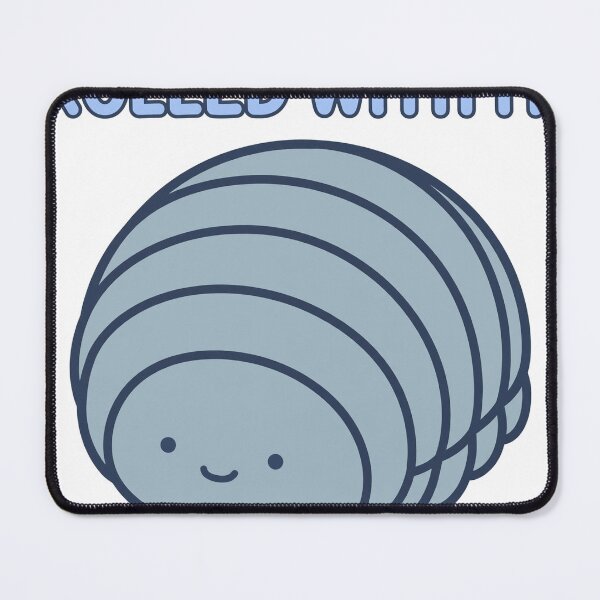 Item preview, Cute Chibi Giant Isopod Rolled Ball Rolled With It Sticker designed and sold by xiaoxiaochibi.