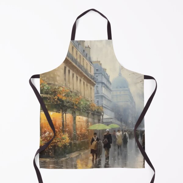 Item preview, Rainy Paris Evening – Rue Laffitte Oil Painting Art designed and sold by GSizzle1.
