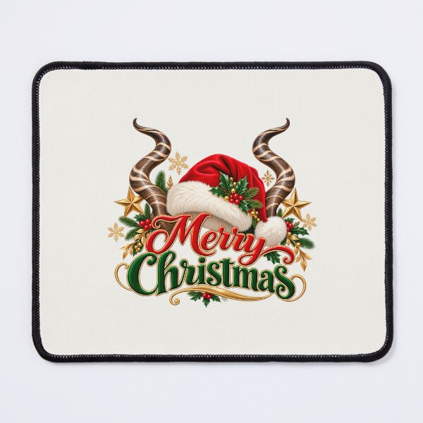 Item preview, Merry Christmas Greater Kudu Horns PNG designed and sold by annenambiro.
