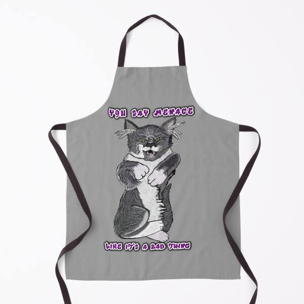 Item preview, A menace kitten survives on being cute designed and sold by reallypathetic.