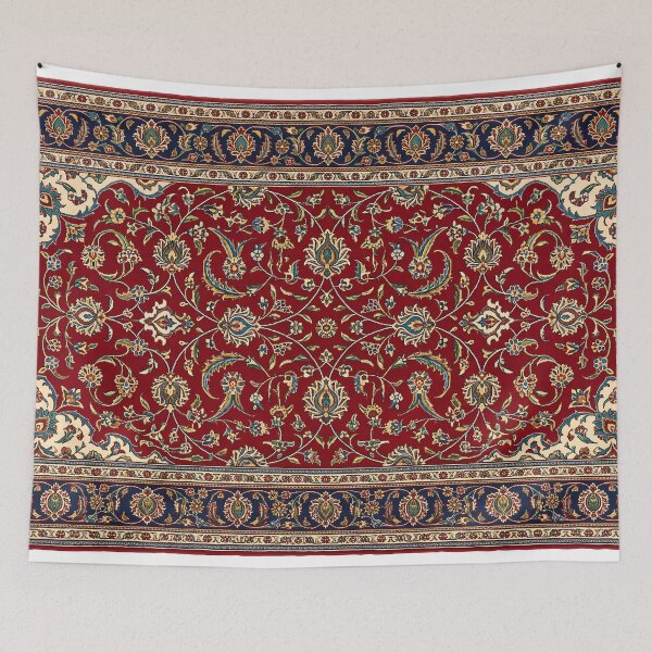 Item preview, Persian Carpet Traditional Ornamental Pattern Iranian Rug Oriental Art designed and sold by yousefi.