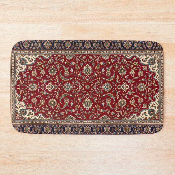 Item preview, Persian Carpet Traditional Ornamental Pattern Iranian Rug Oriental Art designed and sold by yousefi.