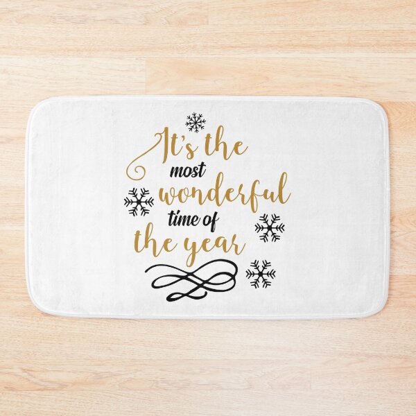 Item preview, It’s the Most Wonderful Time of the Year Christmas Quote designed and sold by FuzionRaptor.