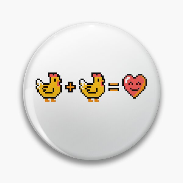 Item preview, 8-Bit Chicken Math: The Formula for Love designed and sold by artistastshirt.