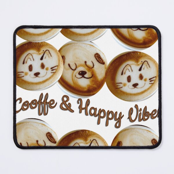 Item preview, Cute Many Coffee Cups Faces designed and sold by hepopatterns.