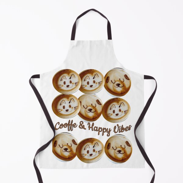 Item preview, Cute Many Coffee Cups Faces designed and sold by hepopatterns.