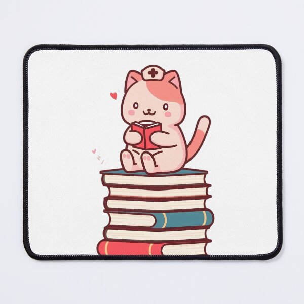 Item preview, Coffee Books And Nursing Cute Reader Nurse Gift designed and sold by Midnight Manor Art.
