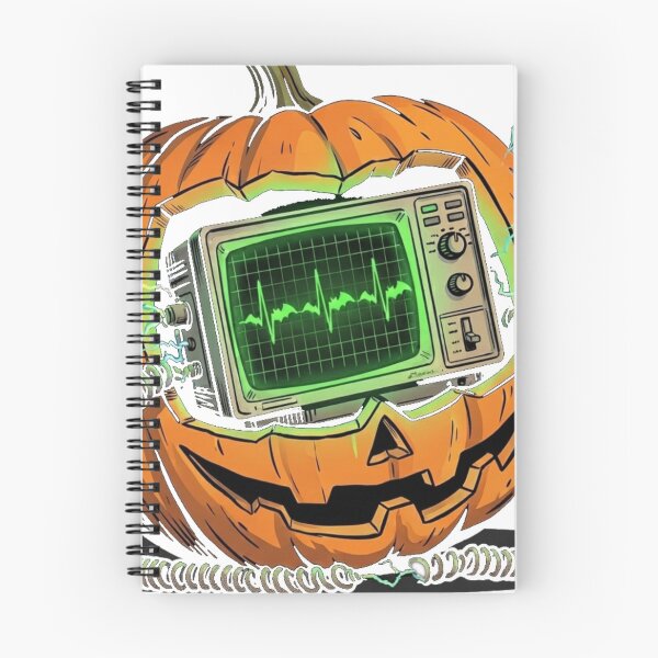 Item preview, Halloween Paramedic Pumpkin EKG Defibrillator Design designed and sold by 9KYC4.