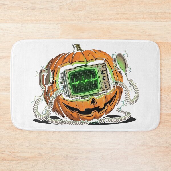 Item preview, Halloween Paramedic Pumpkin EKG Defibrillator Design designed and sold by 9KYC4.