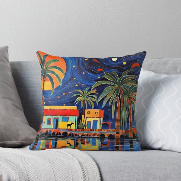 Item preview, Dusk at the oasis designed and sold by George Hutton Hunter.