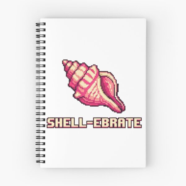 Item preview, Shell-Ebrate Pixel Art designed and sold by Zyra_urs1.