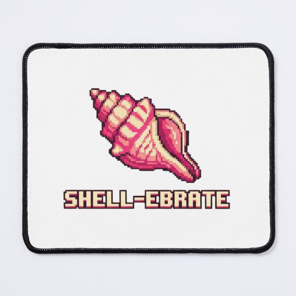 Item preview, Shell-Ebrate Pixel Art designed and sold by Zyra_urs1.