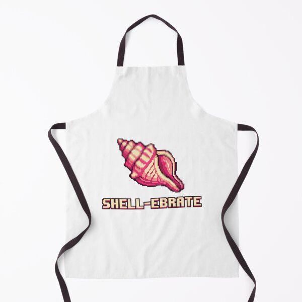 Item preview, Shell-Ebrate Pixel Art designed and sold by Zyra_urs1.