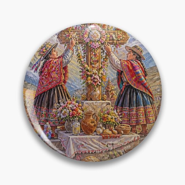 Item preview, The May Cross of the Mountains designed and sold by Perú Heroico.