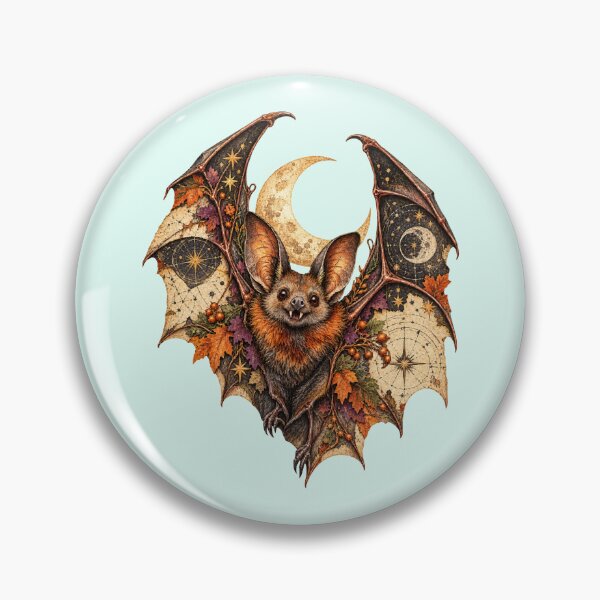 Item preview, Night bat on Halloween designed and sold by TaruHonu.