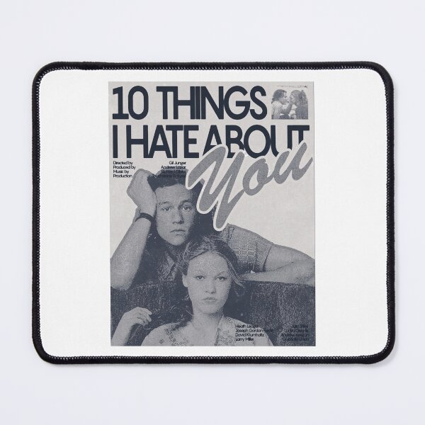 Item preview, 10 Things I Hate About You Quote designed and sold by Janiesandolp.