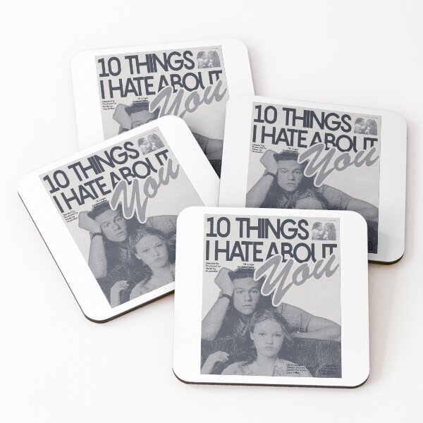 Item preview, 10 Things I Hate About You Quote designed and sold by Janiesandolp.