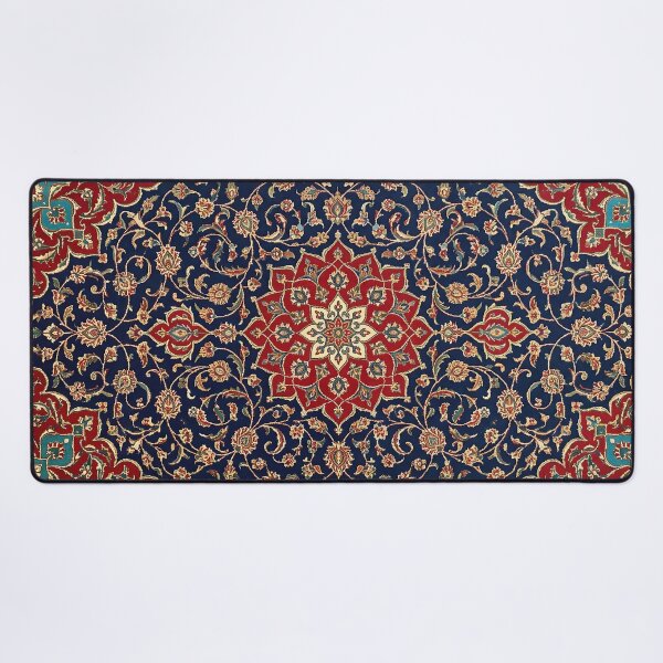 Item preview, Persian Carpet Traditional Ornamental Pattern Iranian Rug Oriental Art designed and sold by yousefi.