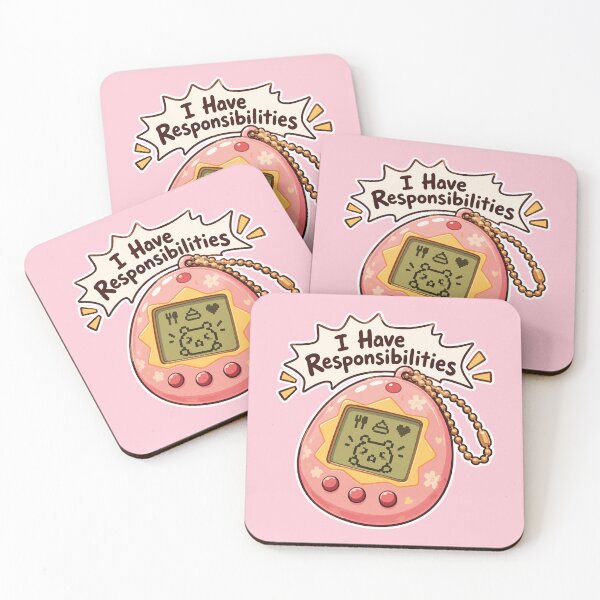 Item preview, 90s Virtual Pet Nostalgia – I Have Responsibilities designed and sold by SimplePoDesign.