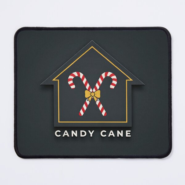 Item preview, Vintage Crossed Candy Canes Crest Emblem Logo Illustration Vector designed and sold by Shutter-Dragon.