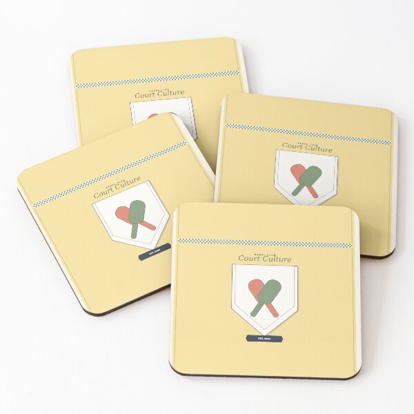 Item preview, Padel Country Club Pastel Crest designed and sold by CourtCultureHQ.