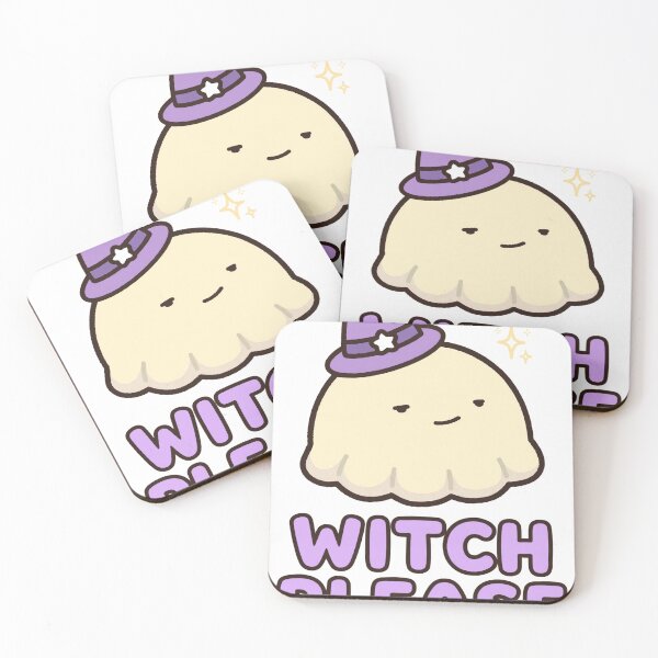 Item preview, Sassy Chibi Dumpling Witch Hat Witch Please Halloween Sticker designed and sold by xiaoxiaochibi.