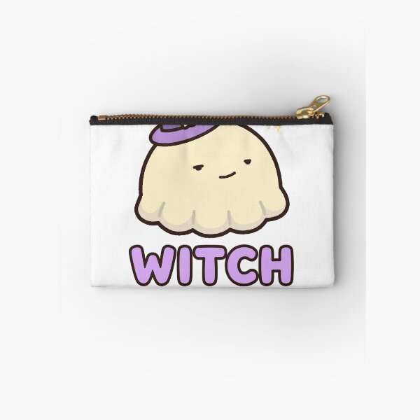 Item preview, Sassy Chibi Dumpling Witch Hat Witch Please Halloween Sticker designed and sold by xiaoxiaochibi.