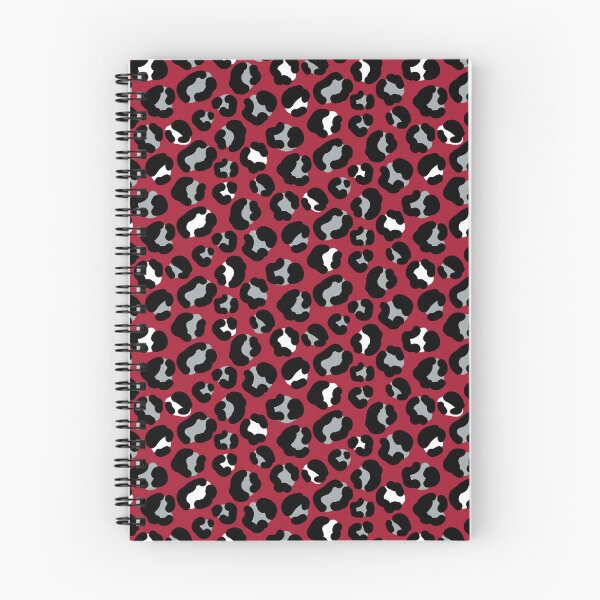 Item preview, Wild Animal Print in Atlanta Falcons Football Red Black Silver designed and sold by KrisInStitches.