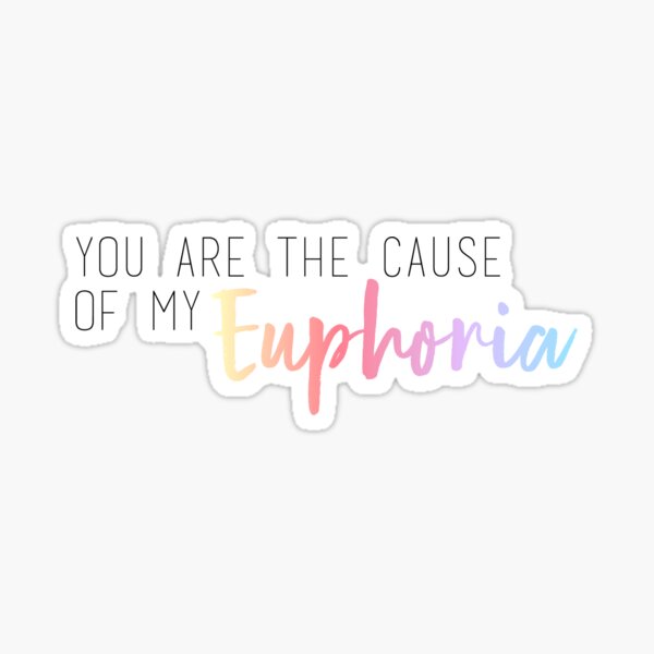 BTS Euphorie Sticker