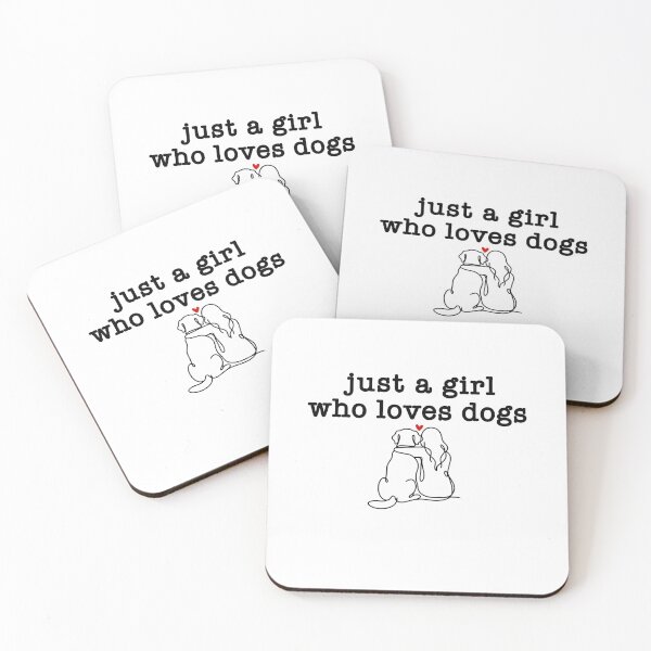 Item preview, Just a Girl Who Loves Dogs Heart Mom Dog Vintage designed and sold by PatternFariss.