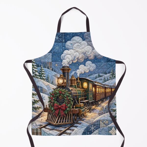Item preview, Vintage Steam Train Christmas Throw Blanket designed and sold by Bluntees .